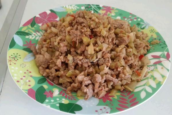 榨菜肉沫凉面的做法图解10