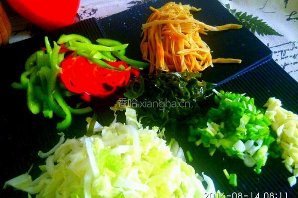 压豆面(二人份)的做法图解6