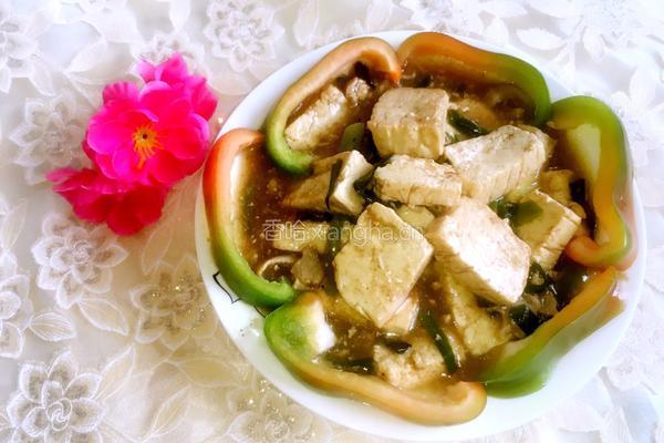 葱烧豆腐的做法图解6