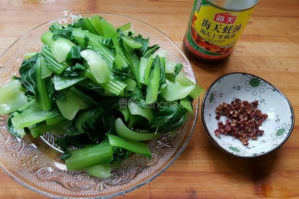 耗油油菜的做法图解5