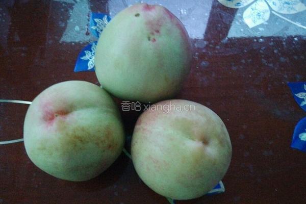 自制水蜜桃罐头的做法图解1