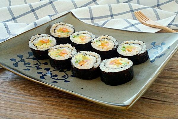 牛油果寿司的做法图解10