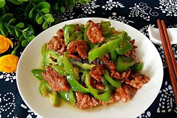 青椒孜然牛肉的做法图解9