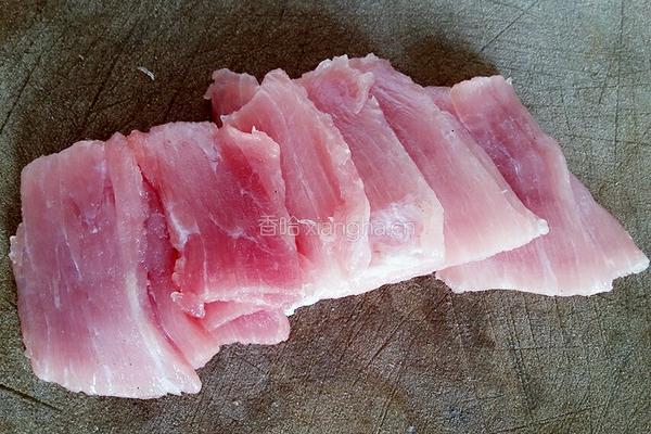 竹叶菜杆炒肉丝的做法图解4