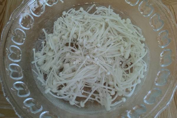 金针菇拌黄瓜的做法图解4