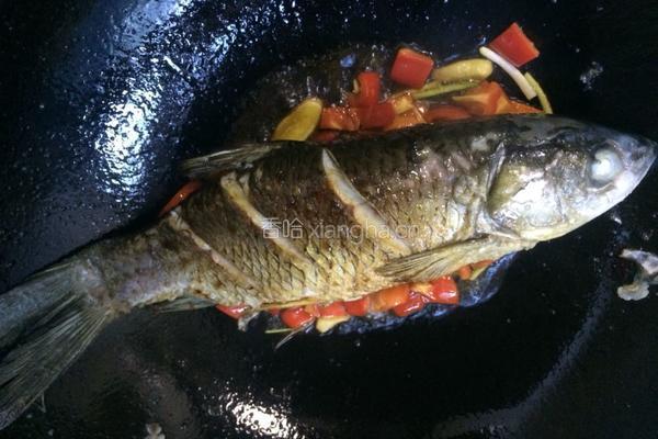 红烧草鱼的做法图解7