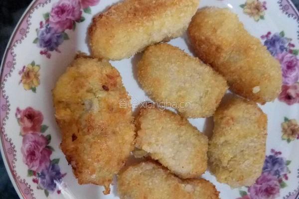 鸡肉可乐饼的做法图解5