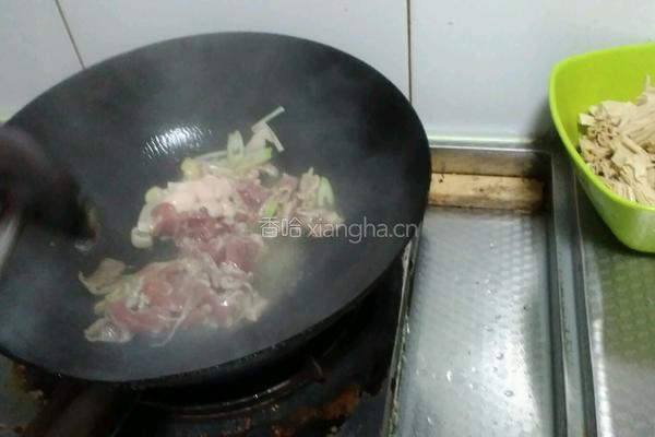 腐竹木耳黄瓜（猪肉版)的做法图解5