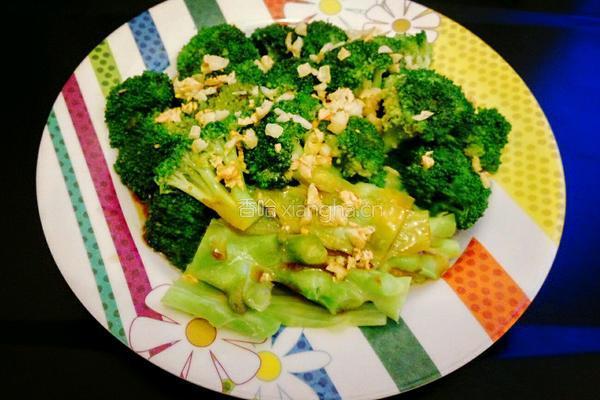 白灼西兰花的做法图解7