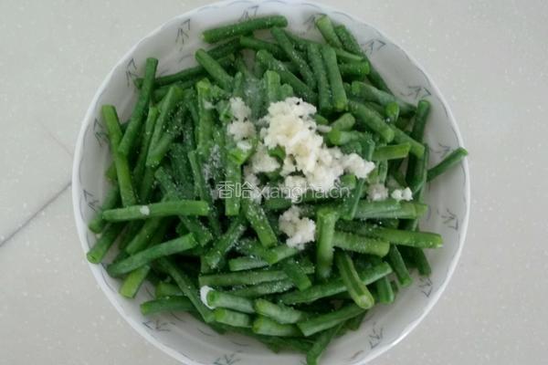 蒜末豇豆的做法图解3