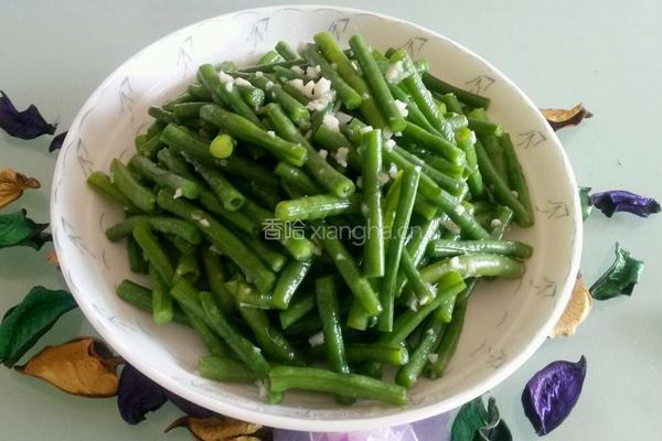 蒜末豇豆的做法图解4