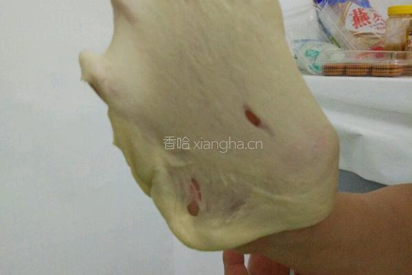 葡萄干牛奶吐司的做法图解4