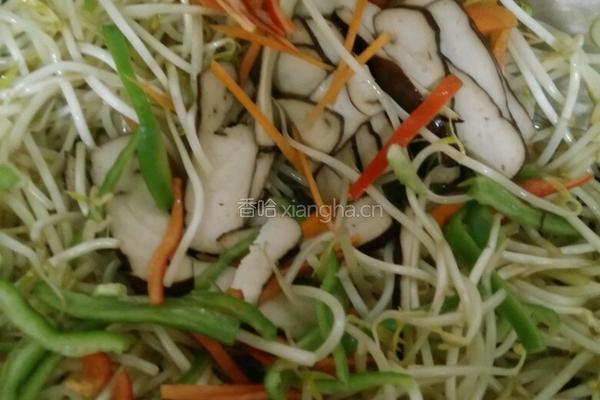 香干豆芽菜的做法图解6