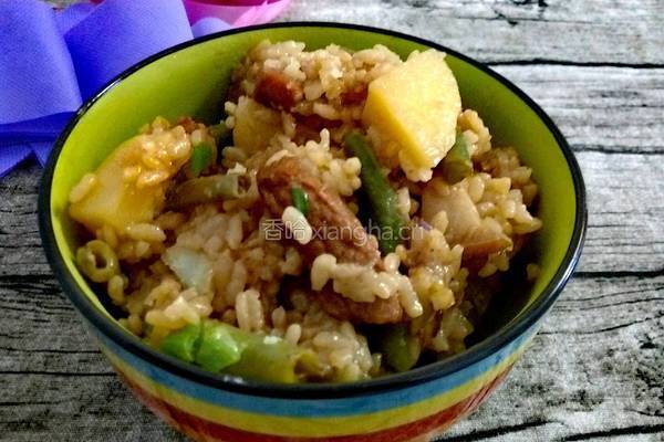 豆角土豆焖饭（电饭锅版）的做法图解16