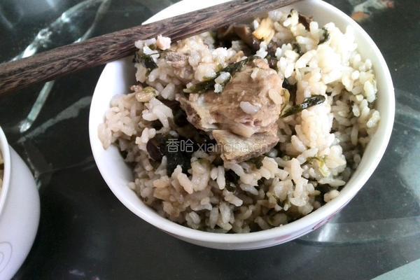 紫菜香菇饭