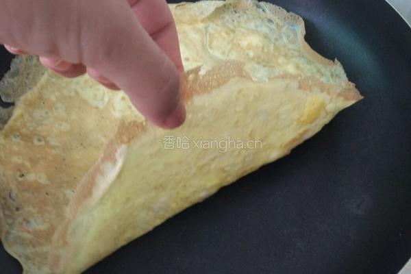 蛋皮包三明治的做法图解5