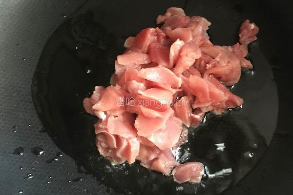 清炒肉片金针菇的做法图解5