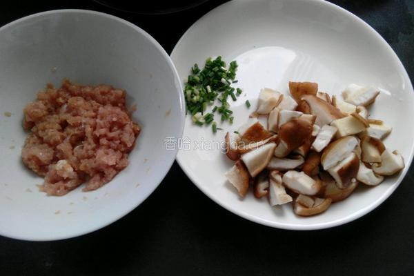 香菇豆腐镶肉的做法图解4