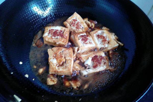 香菇豆腐镶肉的做法图解9