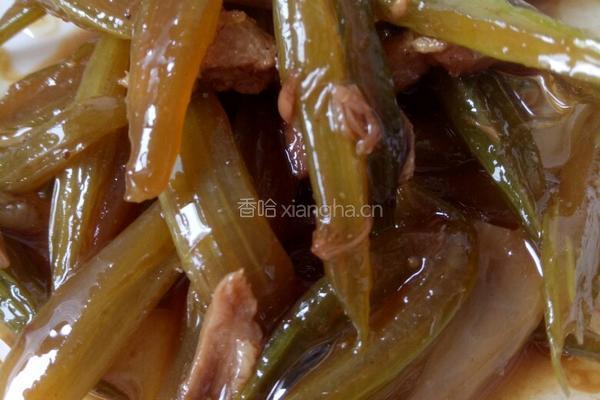 芹菜炒肉