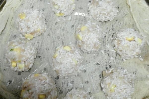 珍珠糯米丸子的做法图解7