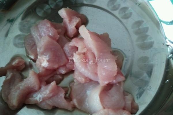 菜花炒肉的做法图解2