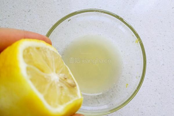 柠檬海绵蛋糕的做法图解2