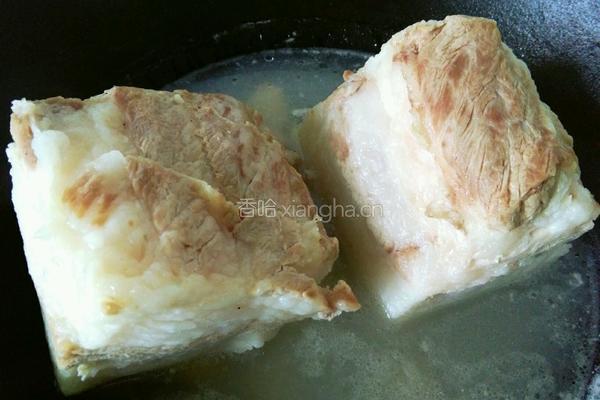 梅菜扣肉的做法图解5