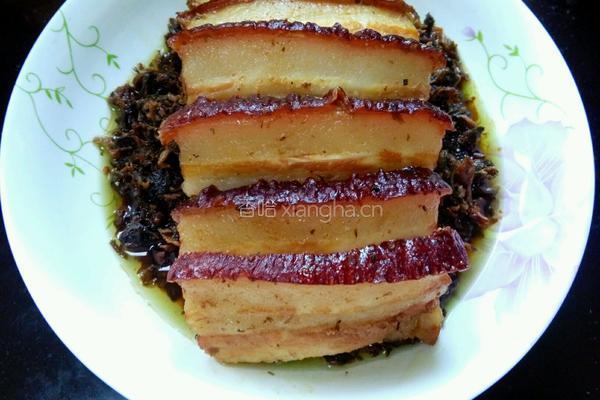 梅菜扣肉的做法图解14