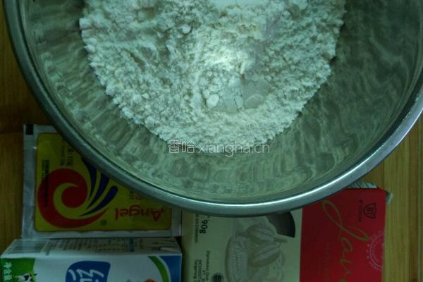 梨豆沙包的做法图解1