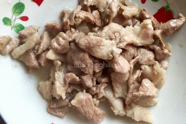 肉炒韭菜花的做法图解8