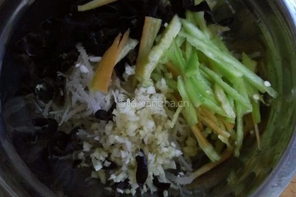 凉拌石花菜的做法图解4