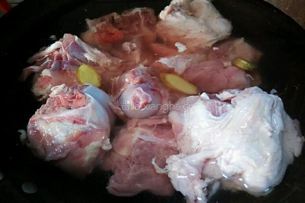 凉拌拆骨肉的做法图解2