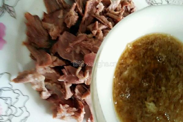 凉拌拆骨肉的做法图解7