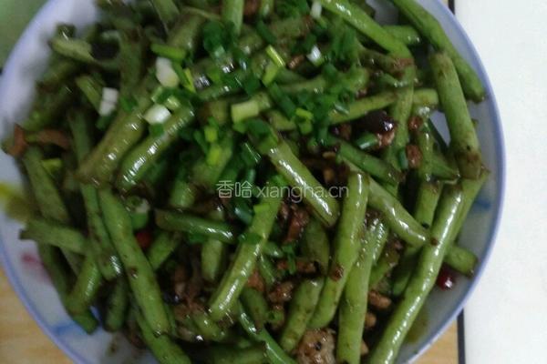 肉末炒豆角的做法图解5