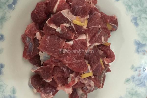荷兰豆炒牛肉的做法图解3