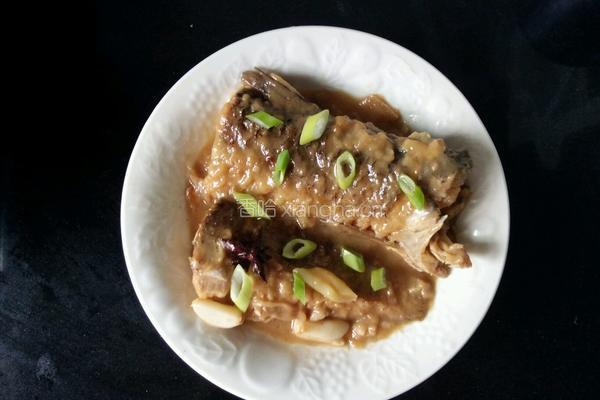 红烧草鱼的做法图解5