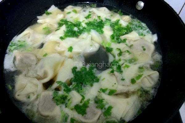 猪肉小混沌的做法图解11