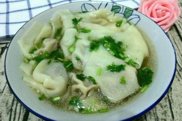 猪肉小混沌的做法图解12
