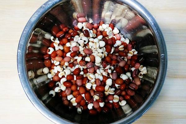 红豆薏米糊的做法图解2