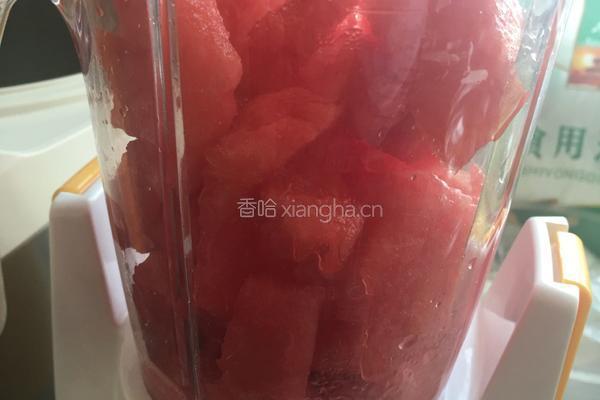 西瓜汁的做法图解2