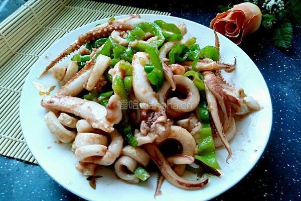 麻椒炒鱿鱼的做法图解8