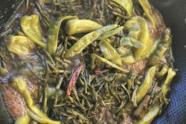 酱长豆辣椒的做法图解4