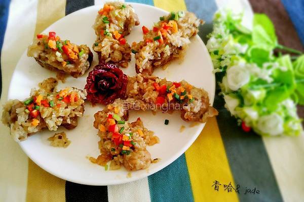 糯米蒸排骨的做法图解7