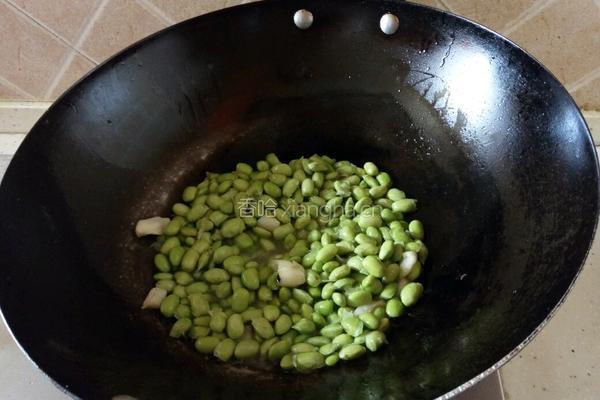 小炒毛豆的做法图解5