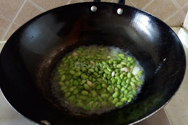 小炒毛豆的做法图解7