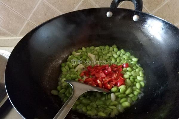 小炒毛豆的做法图解8