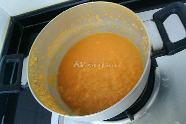 南瓜泥糊汤的做法图解5
