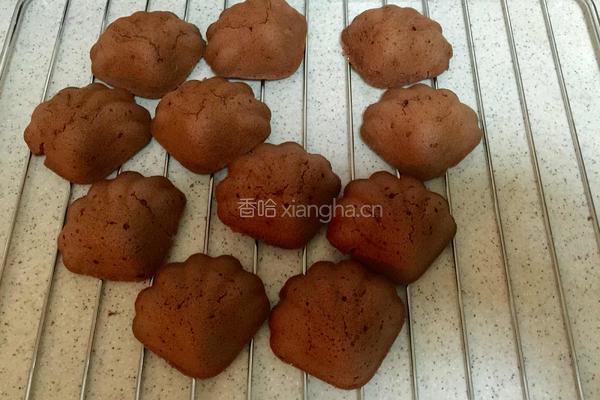 可可玛德琳(12个)的做法图解13