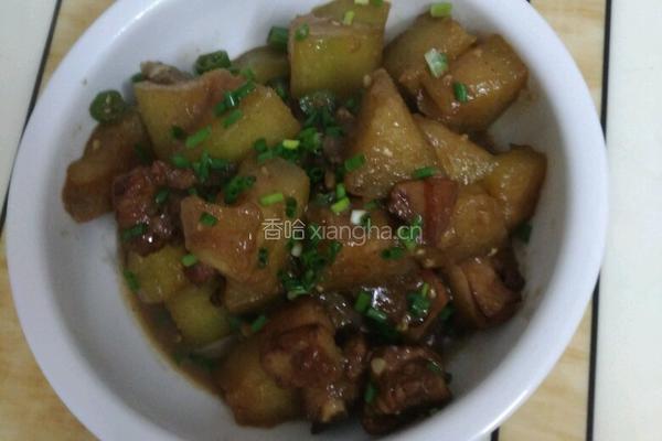 冬瓜烧排骨的做法图解4